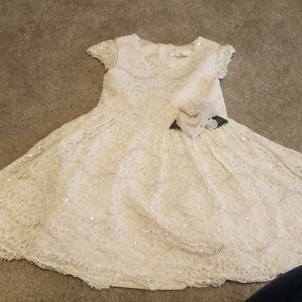 Ivory Girl's Flower Girl Dress, Rare Edition, Sz 6